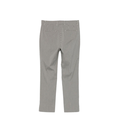 MAYFEYR - INCOTEX - Gingham Pattern Straight Leg Trousers - 173868D6606990