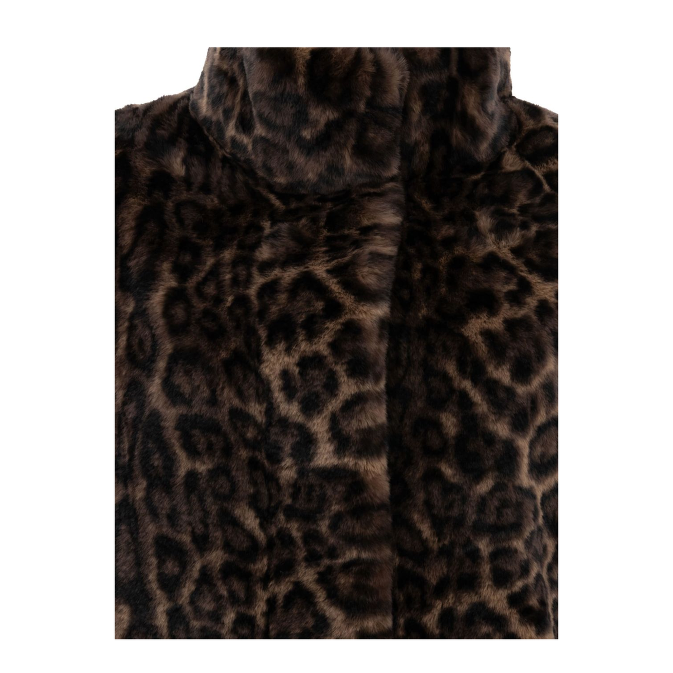 Blair Leopard Mid Length Coat