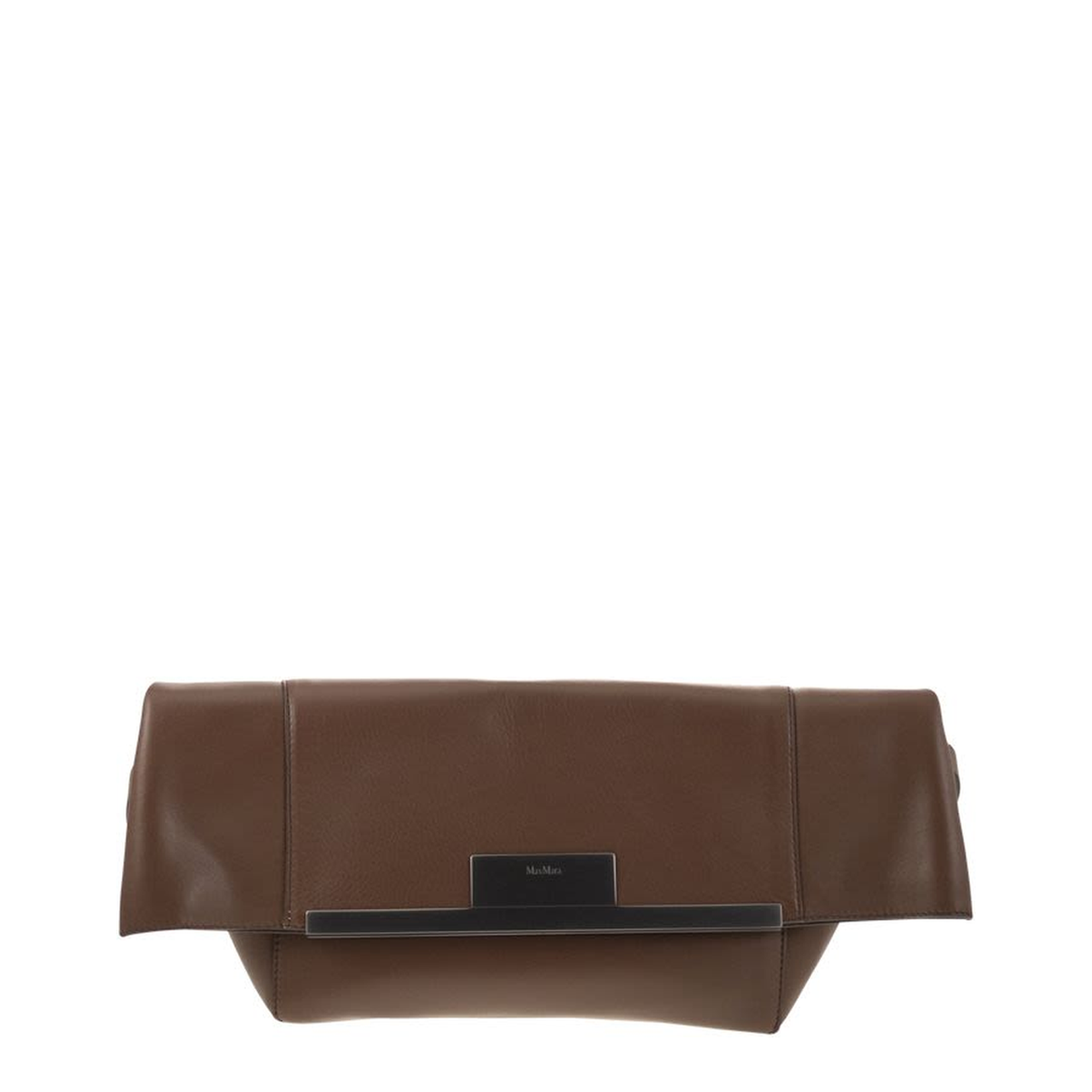 Small Natural Leather Clutch Bag