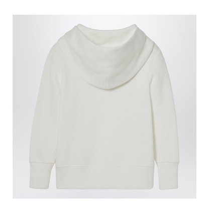 White Hoodie with Logo