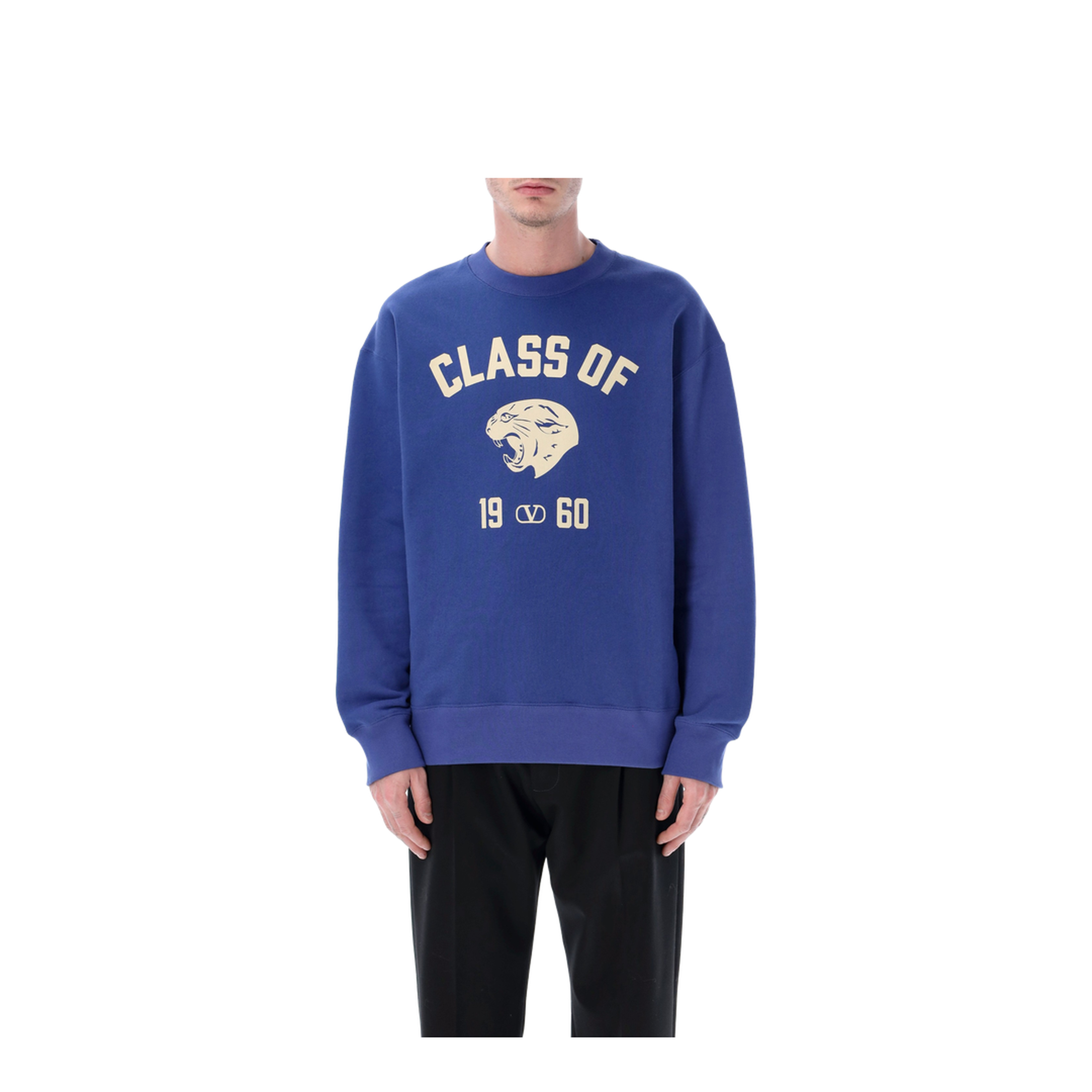 Panther Print Jersey Sweatshirt