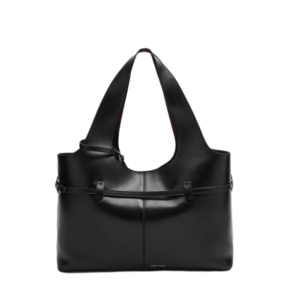 MAYFEYR - Manu Atelier - Black Cambon Cabas Bag - 2025256LEBLK