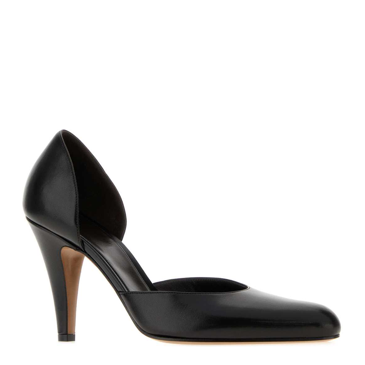 MAYFEYR - The Row - Black Leather Ornella Pumps - F1930SL1BLK