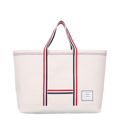 Canvas Stripe Medium Tool Tote