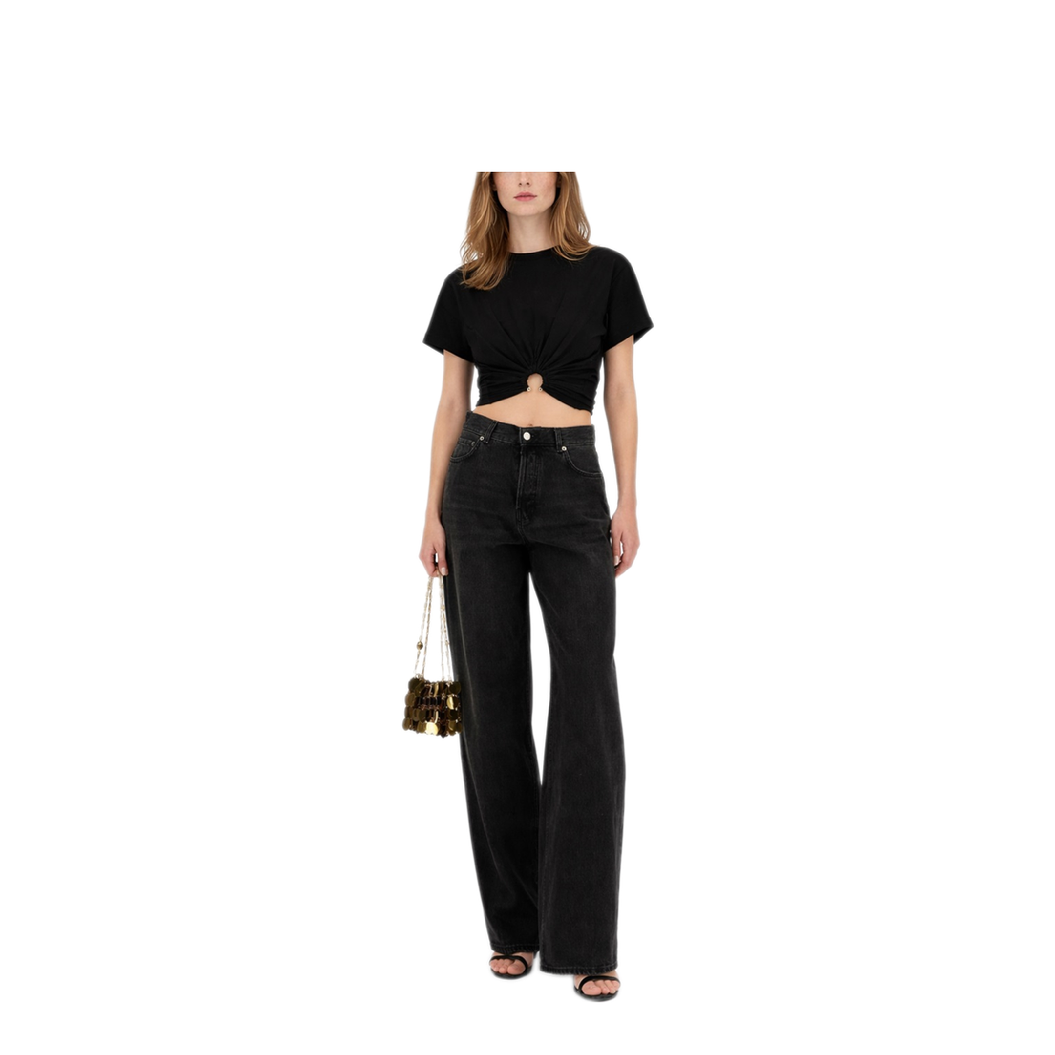 MAYFEYR - RABANNE - Cropped T Shirt - 23AJTO539CO0485P001