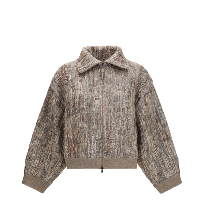MAYFEYR - Brunello Cucinelli - Perforated Zip Cardigan - MNLR08306P