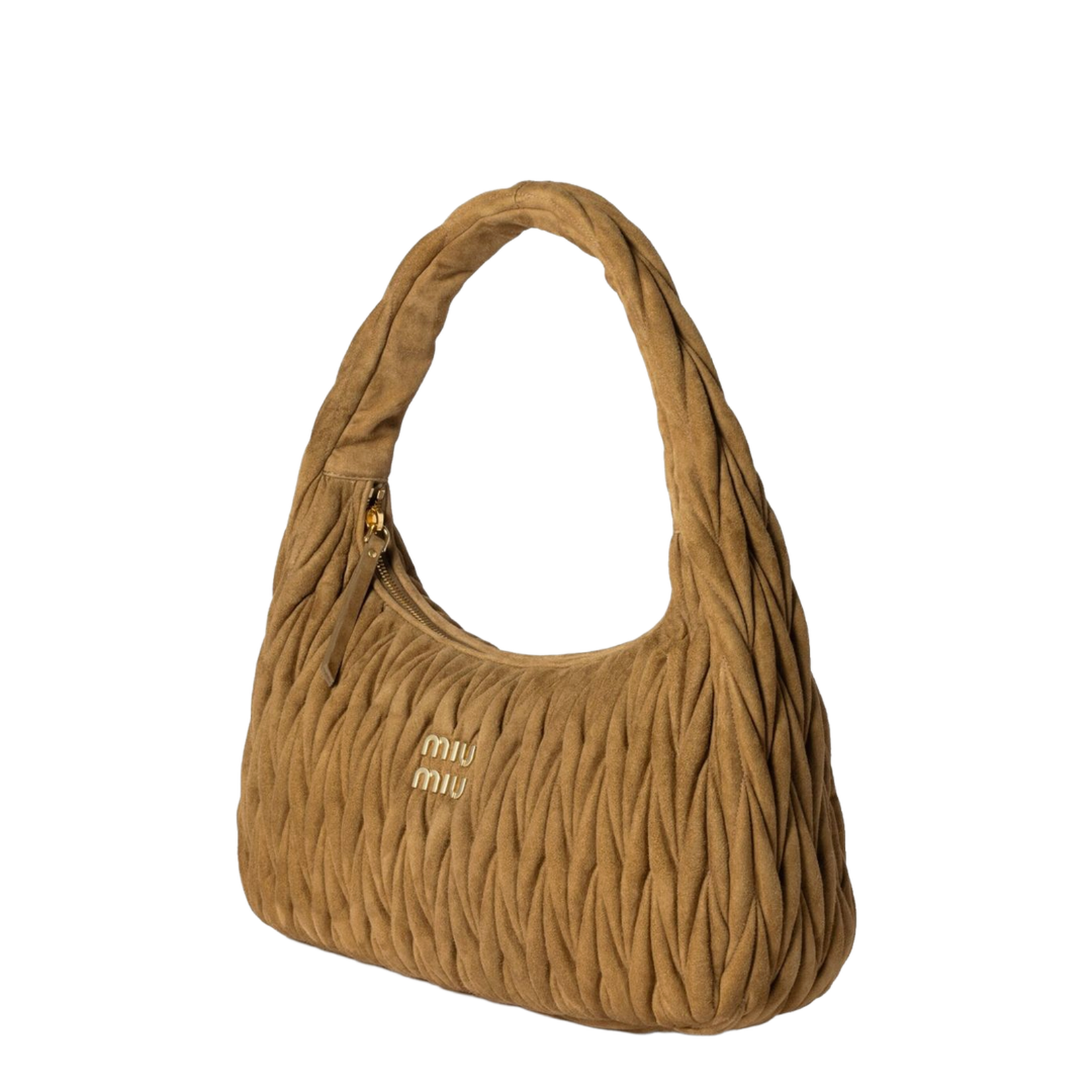 Wander Quilted Suede Bag