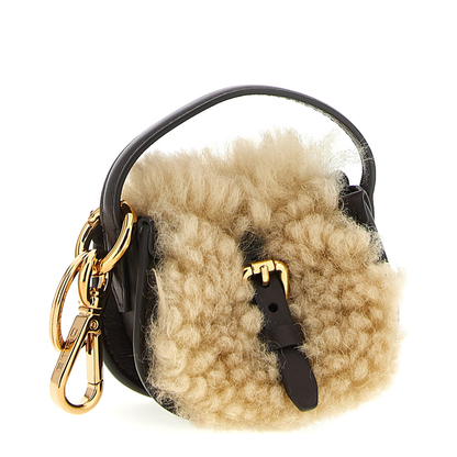 Cindolo Shearling Bag In Multicolor