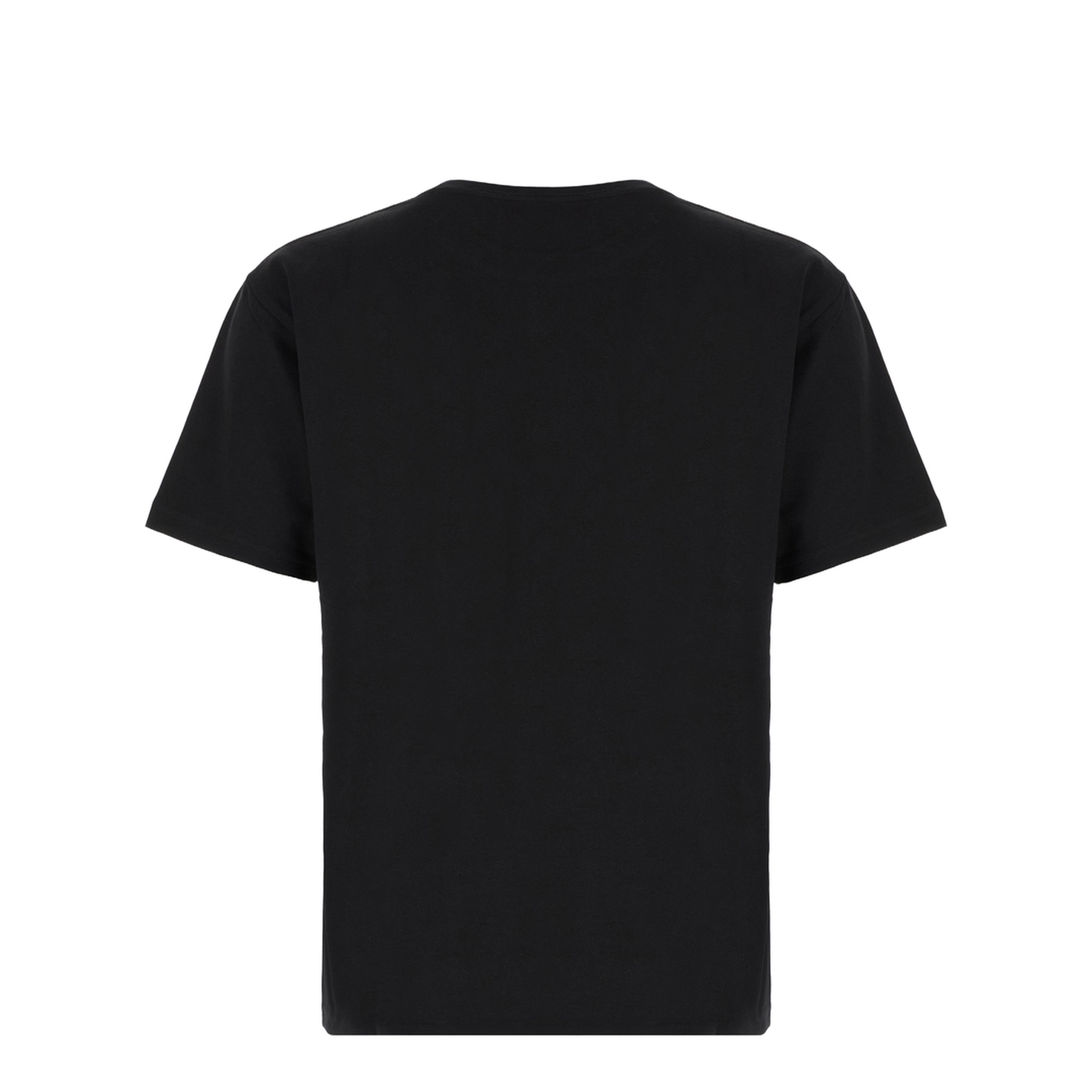 Black Cotton T-Shirt