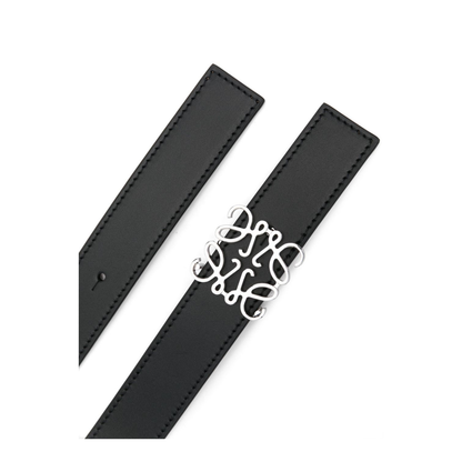 Reversible Anagram Belt in Smooth Calfskin