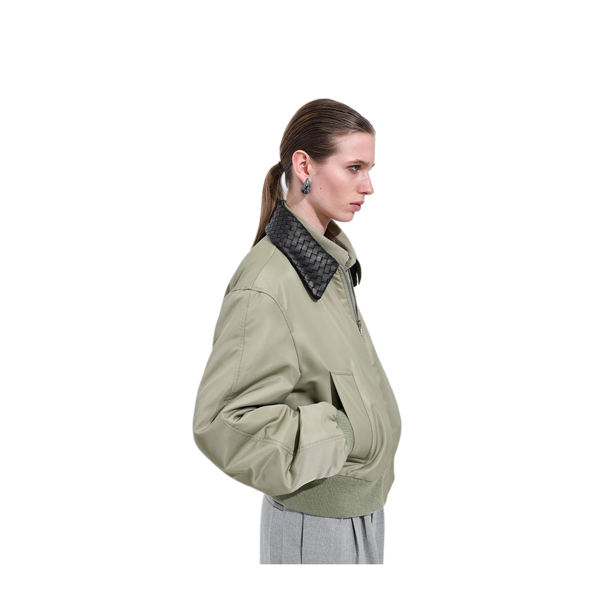 Bomber Blouson Collo Intreccio