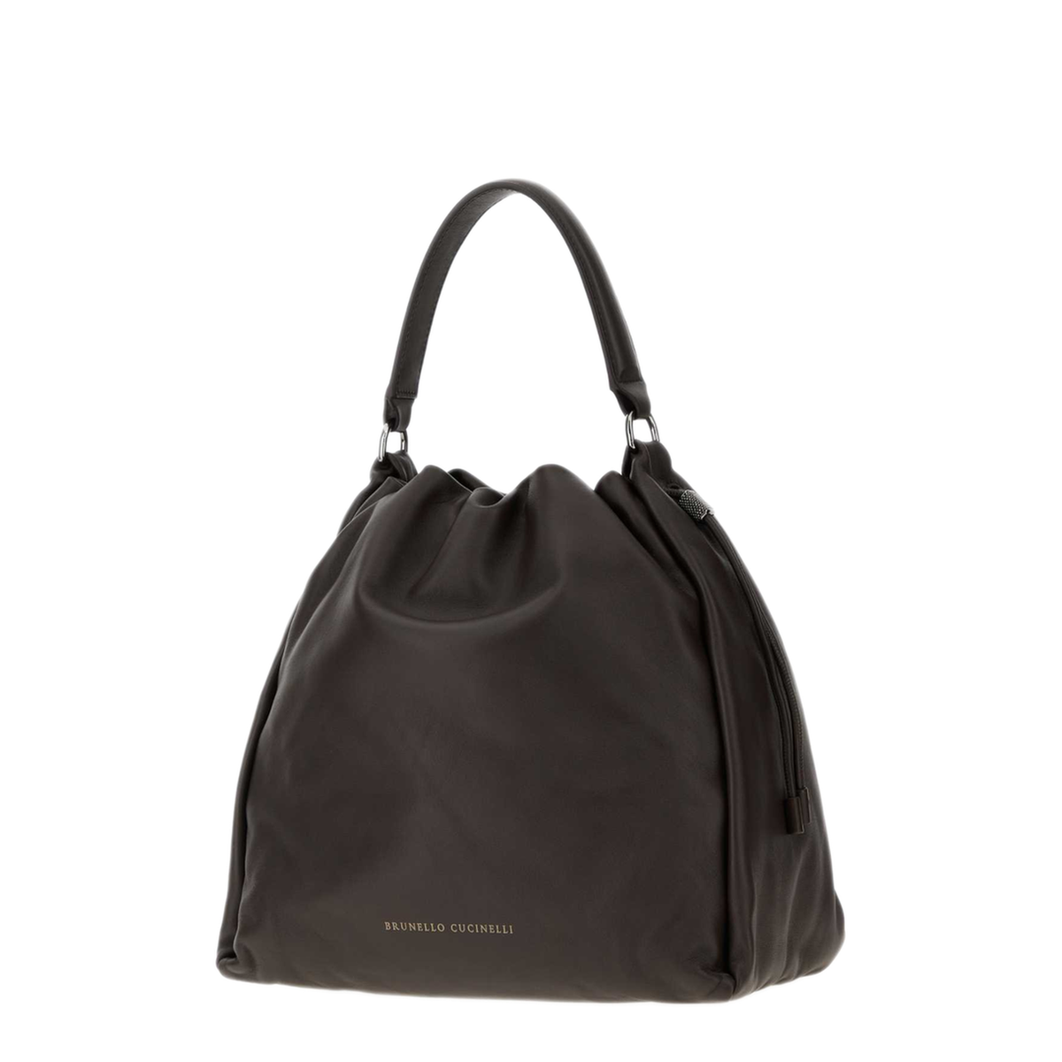 Bucket Mellow Leather Handbag