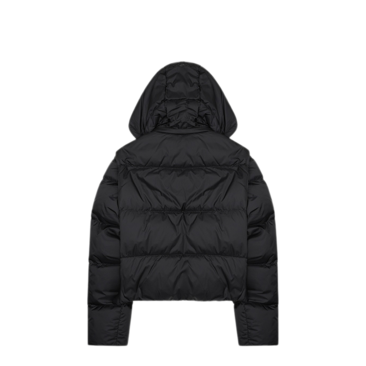 Black Nylon Down Jacket