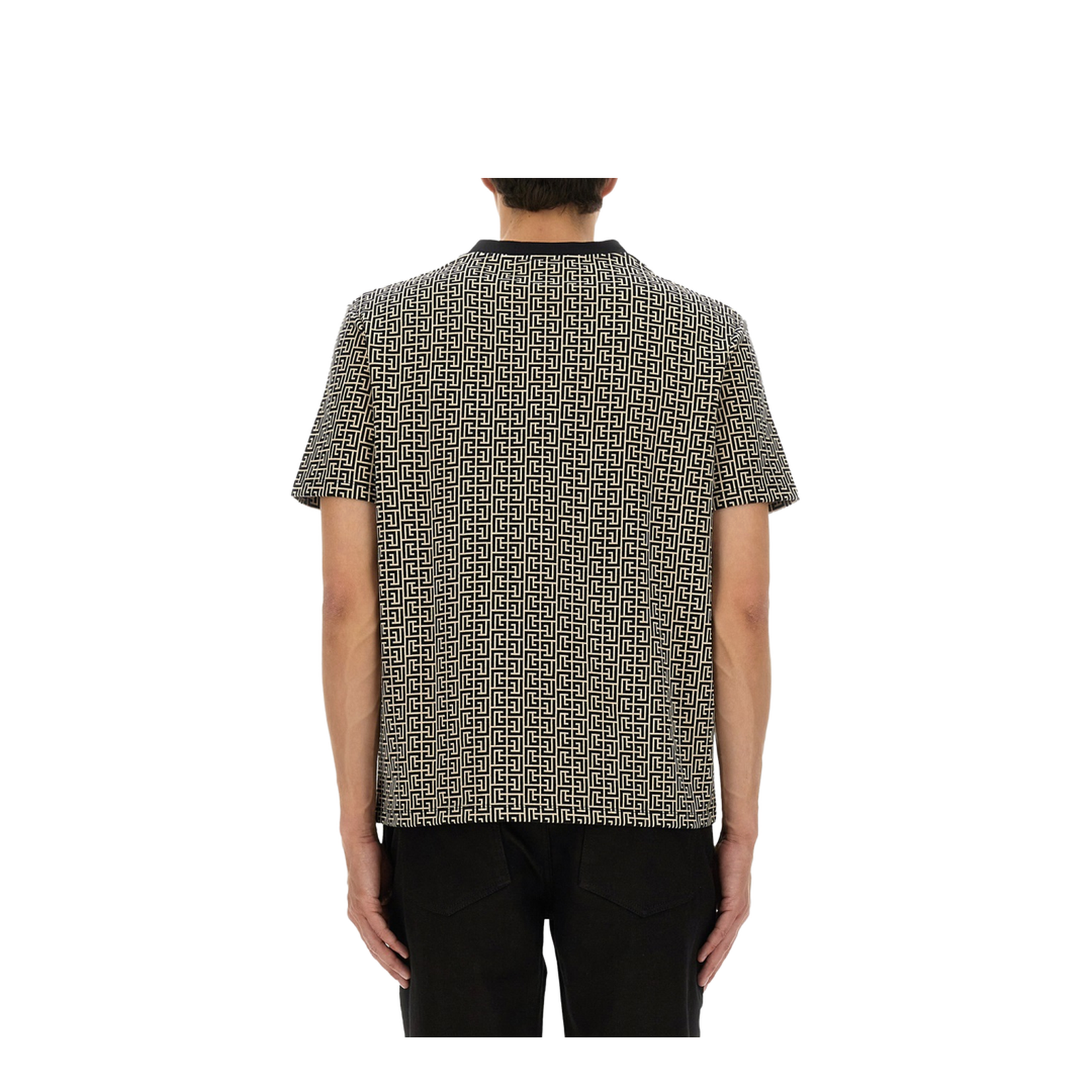 Monogrammed Jacquard T-Shirt