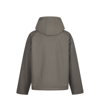 Wool Blend Reversible Bomber Jacket