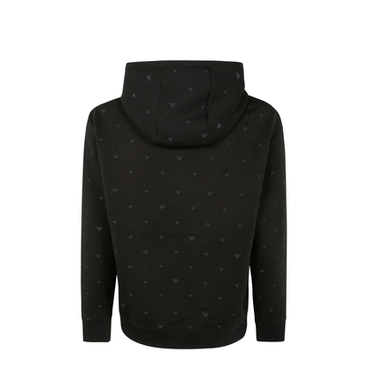 Allover Logo Cotton Sweatshirt