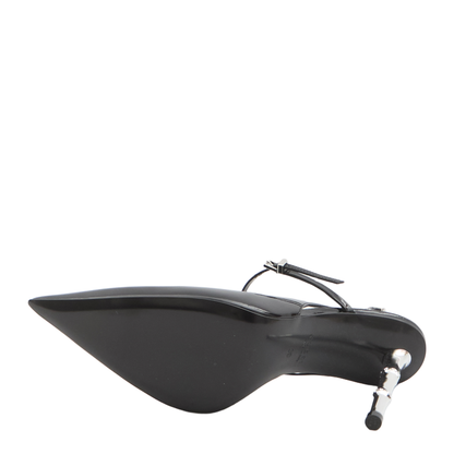 Bamboo 105 Slingback Pumps In Patent Leather