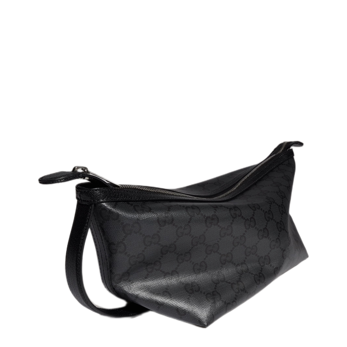Essence Classic Small GG Coated Canvas Toiletry Case - Black