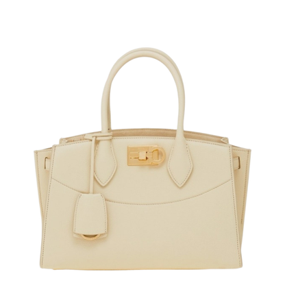 Double Handle Bag with Adjustable and Removable Shoulder Strap