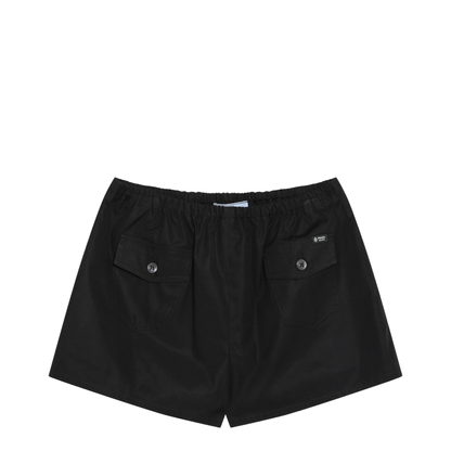 MAYFEYR - Prada - Black Cotton Poplin Shorts - P235KOOO1XV2F0002