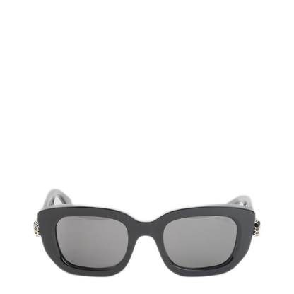 MAYFEYR - BVLGARI EYEWEAR - Serpenti Forever Rectangular Sunglasses - BV40087IBLACK