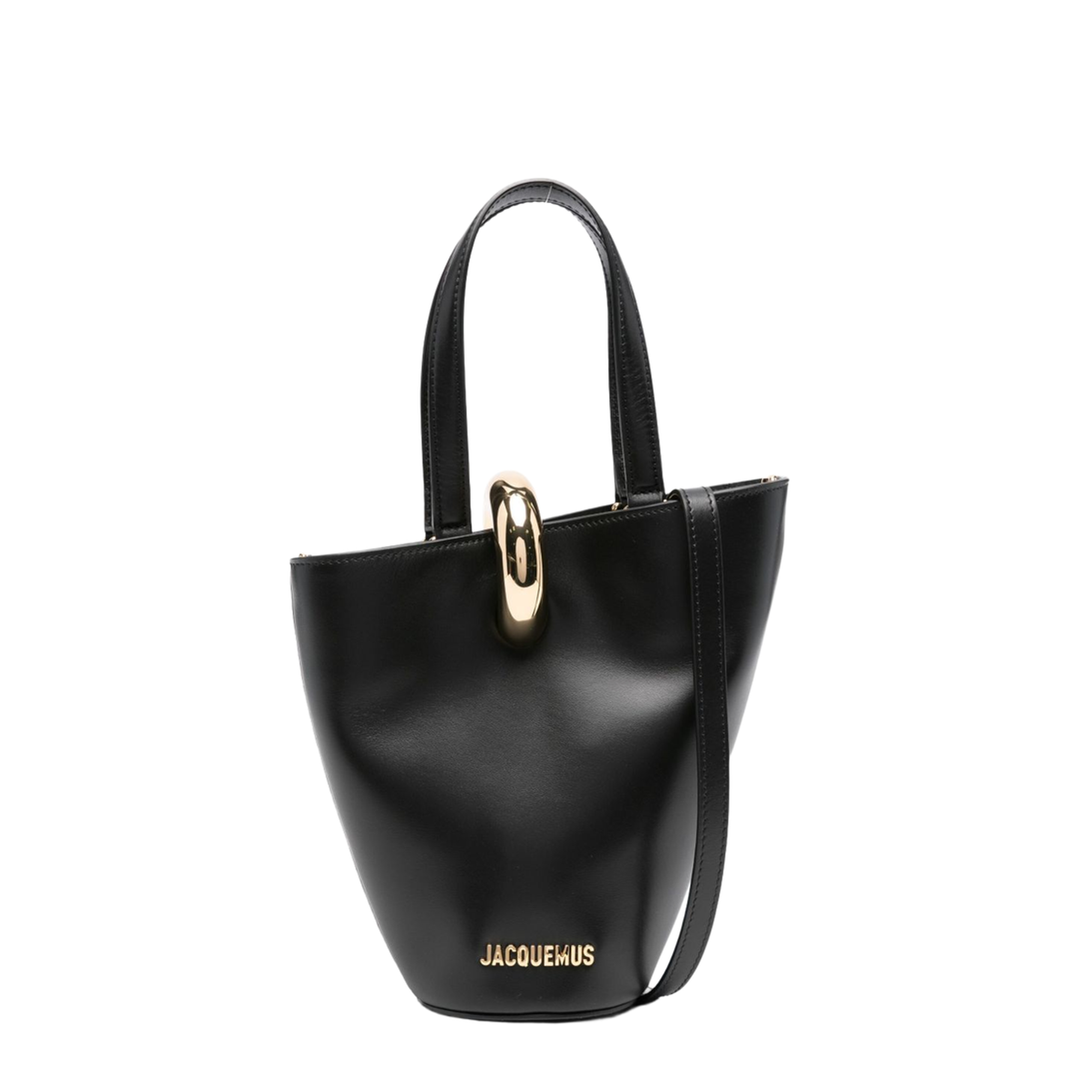 Asymmetric Mini Bucket Bag