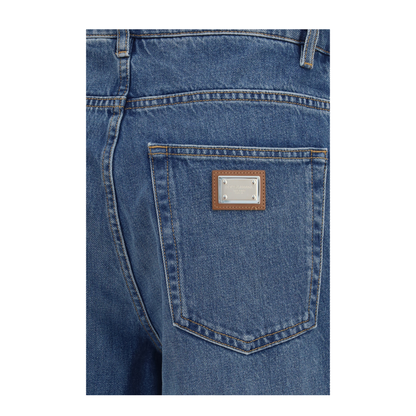 MAYFEYR - Dolce & Gabbana - Straight Leg Five Pocket Jeans - FTDCDDG8PY5S9001