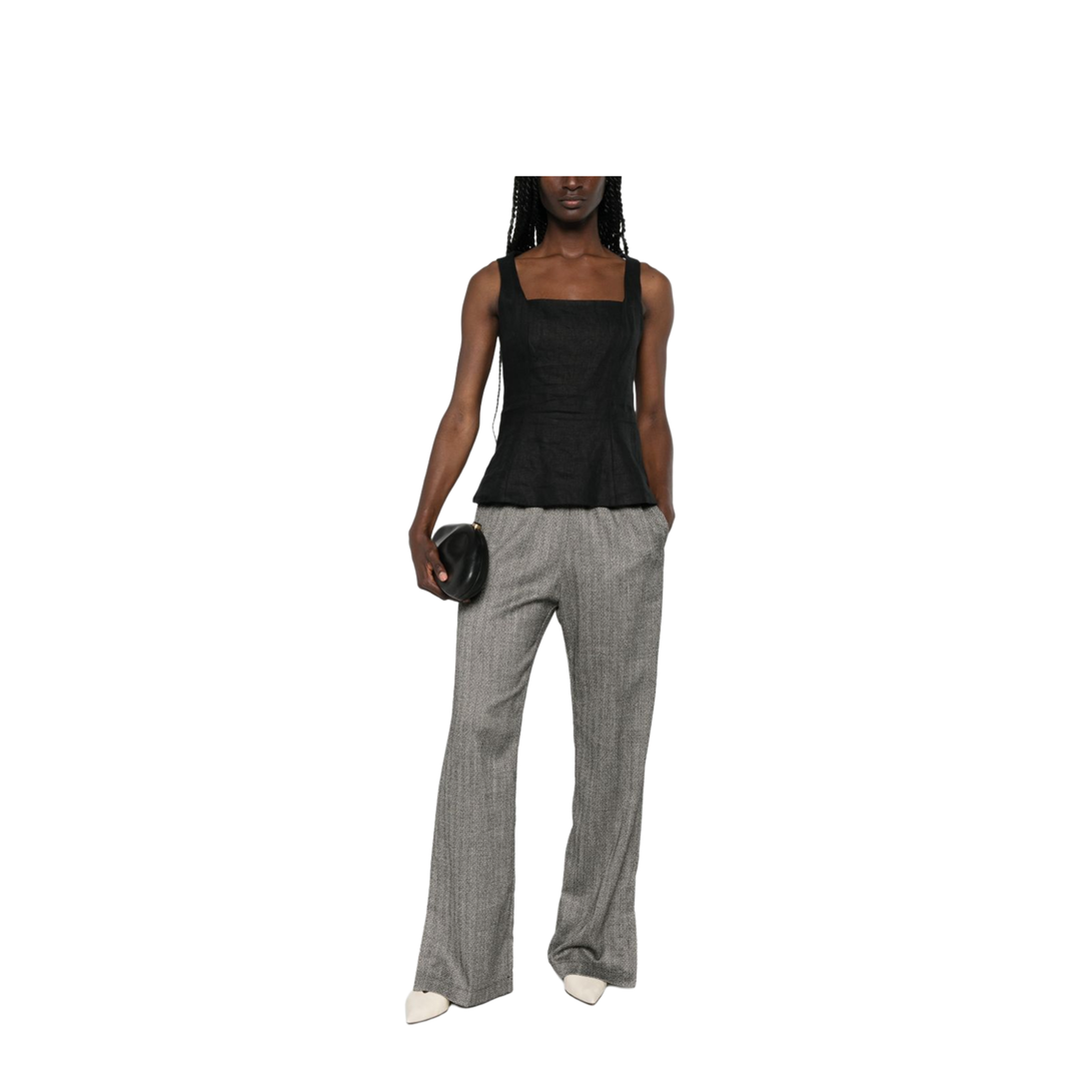 MAYFEYR - Forte Forte - Trousers Black - 15019MYPANTSNERO