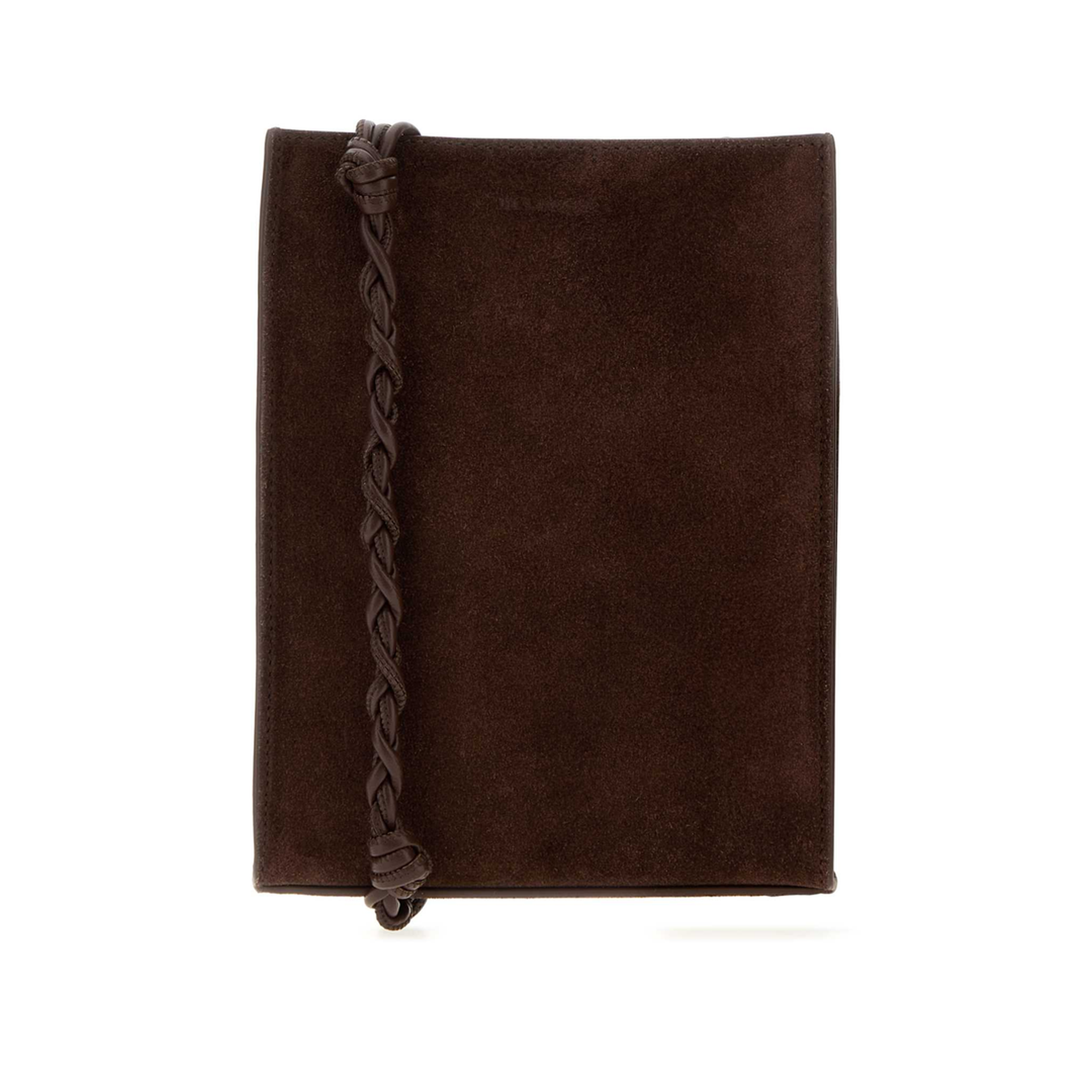 MAYFEYR - Jil Sander - Brown Suede Small Tangle Shoulder Bag - J25WG0003P9295601