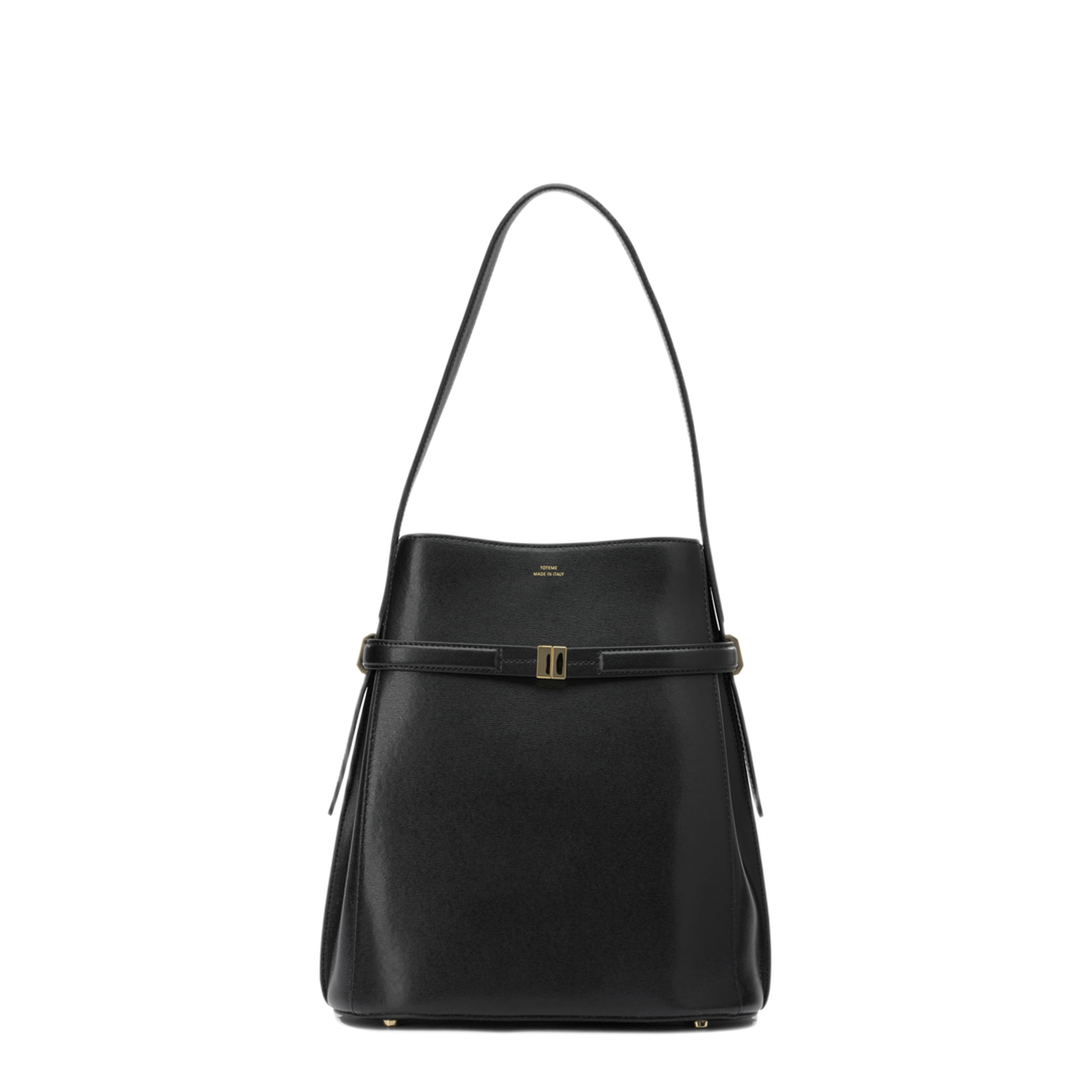 MAYFEYR - Toteme - Small Leather Shoulder Bag - 244WAL0048LE0025001BLACK