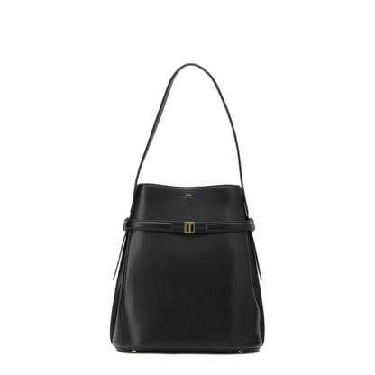 MAYFEYR - Toteme - Small Leather Shoulder Bag - 244WAL0048LE0025001BLACK