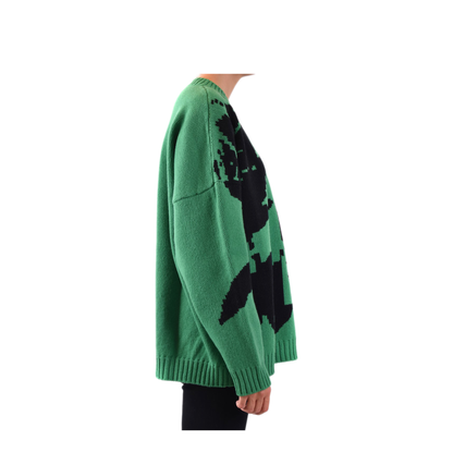 MAYFEYR - PHILOSOPHY DI LORENZO SERAFINI - Wool Sweater In Green - A090757022393
