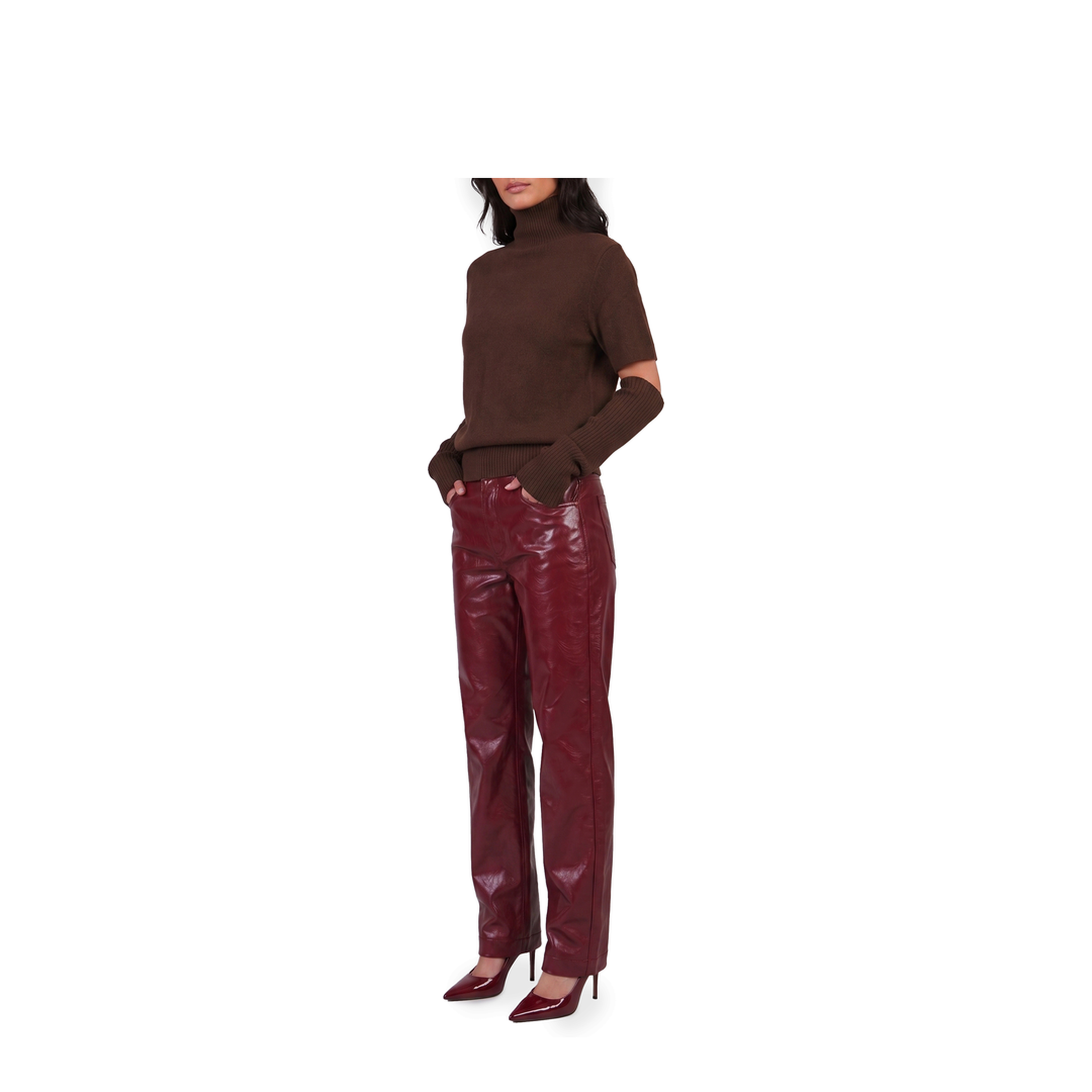 MAYFEYR - Federica Tosi - Moor S Head Brown Wool Cashmere Sweater - 3200935269