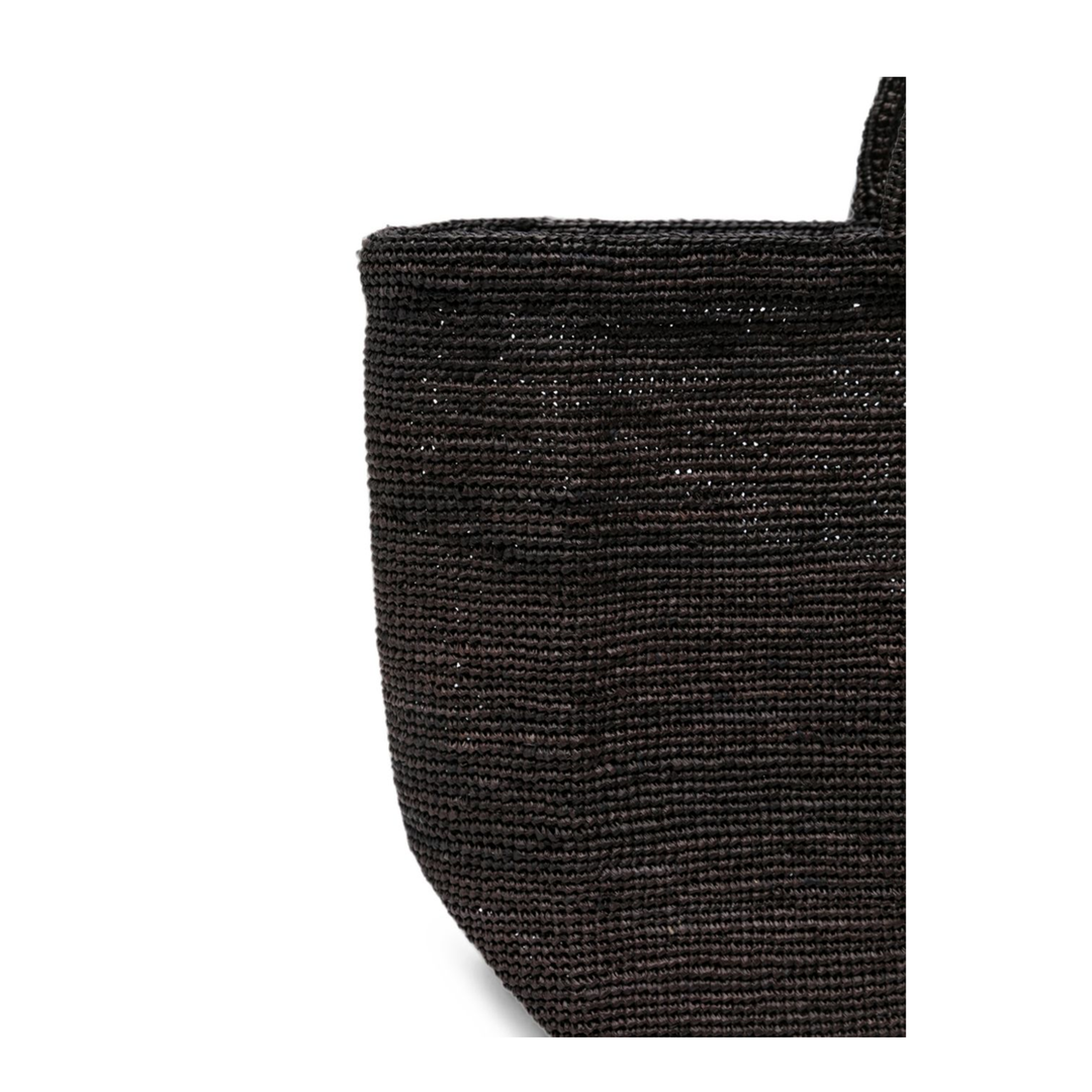 MAYFEYR - Sophie Digard - Dark Grey Woven Design Tote Bag - S246/MONO/CRUF/RFUMO