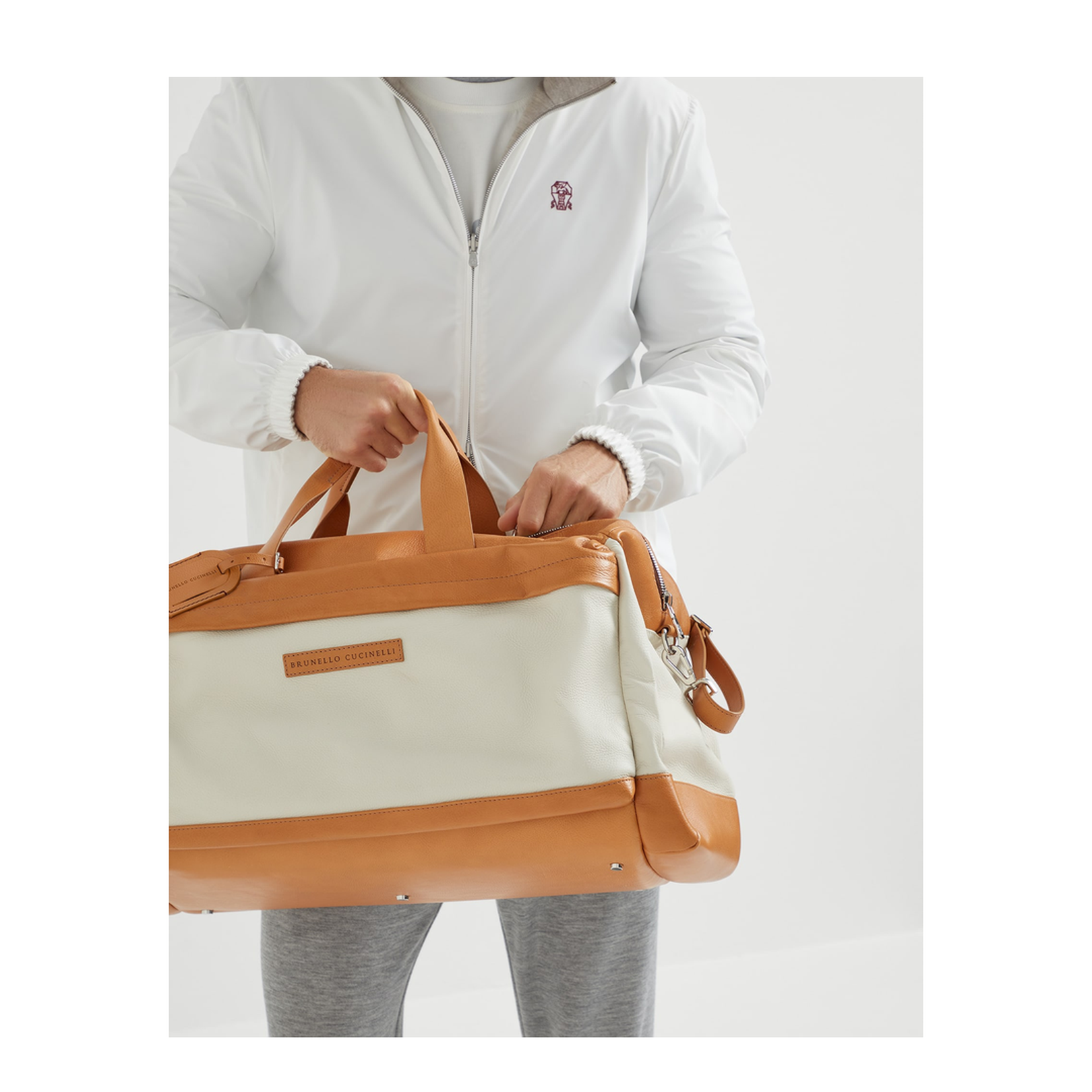Leather Holdall