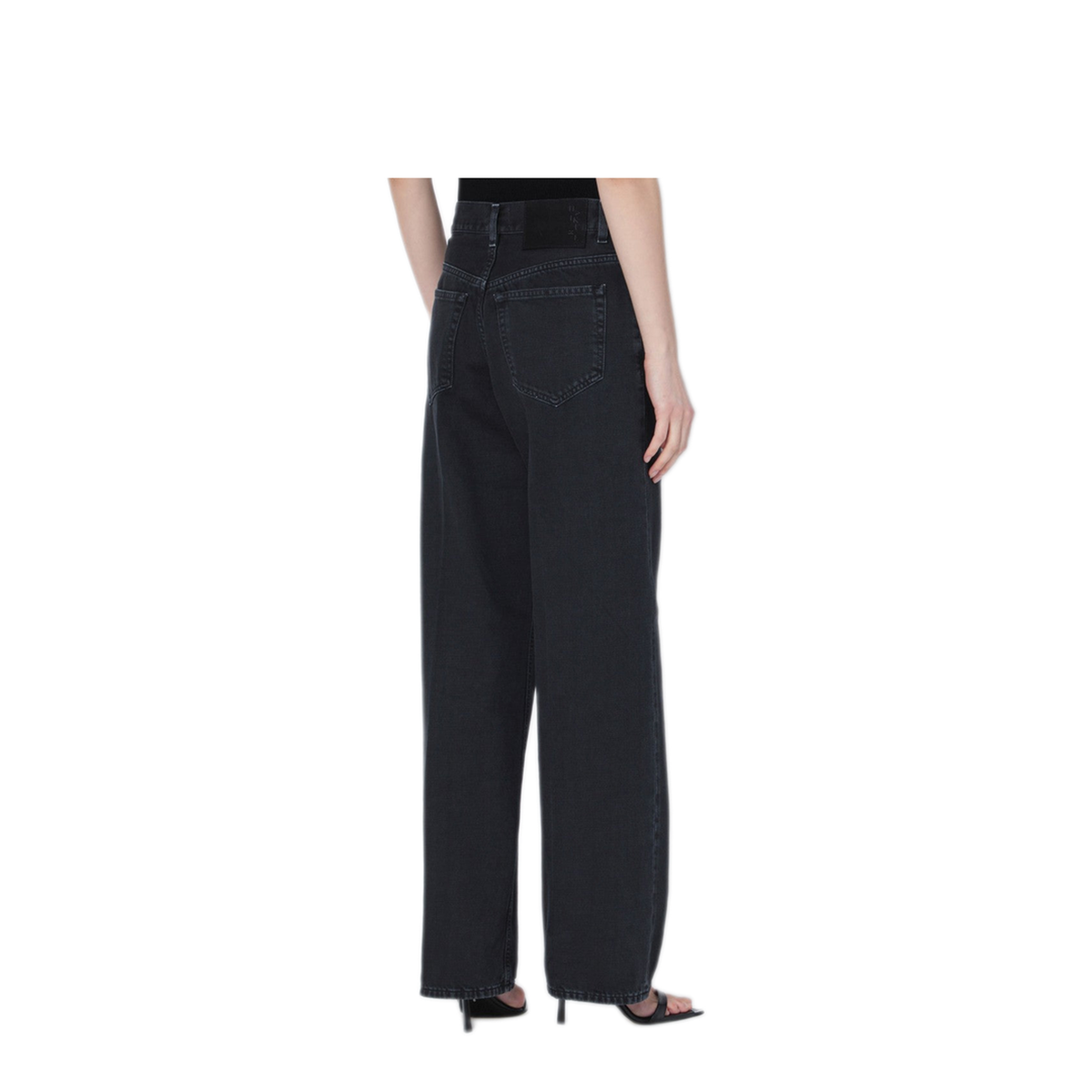 MAYFEYR - Haikure - Charcoal Wide Leg Jeans - HEW03330GF172PXDET0491
