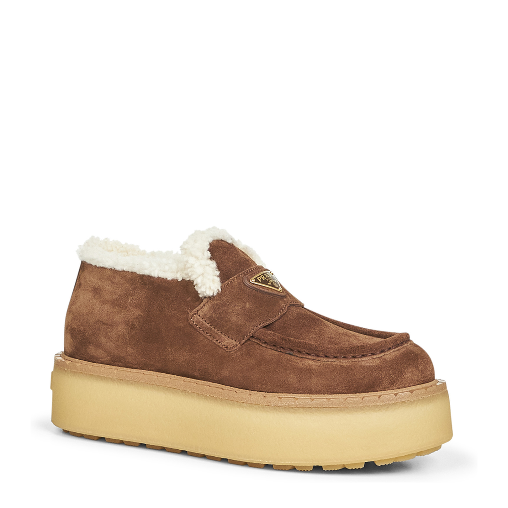 Brown Suede Loafers