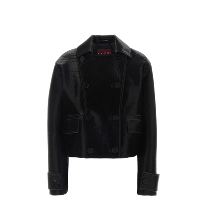 MAYFEYR - Gucci - Black Leather Jacket - 848172XNBAA1000