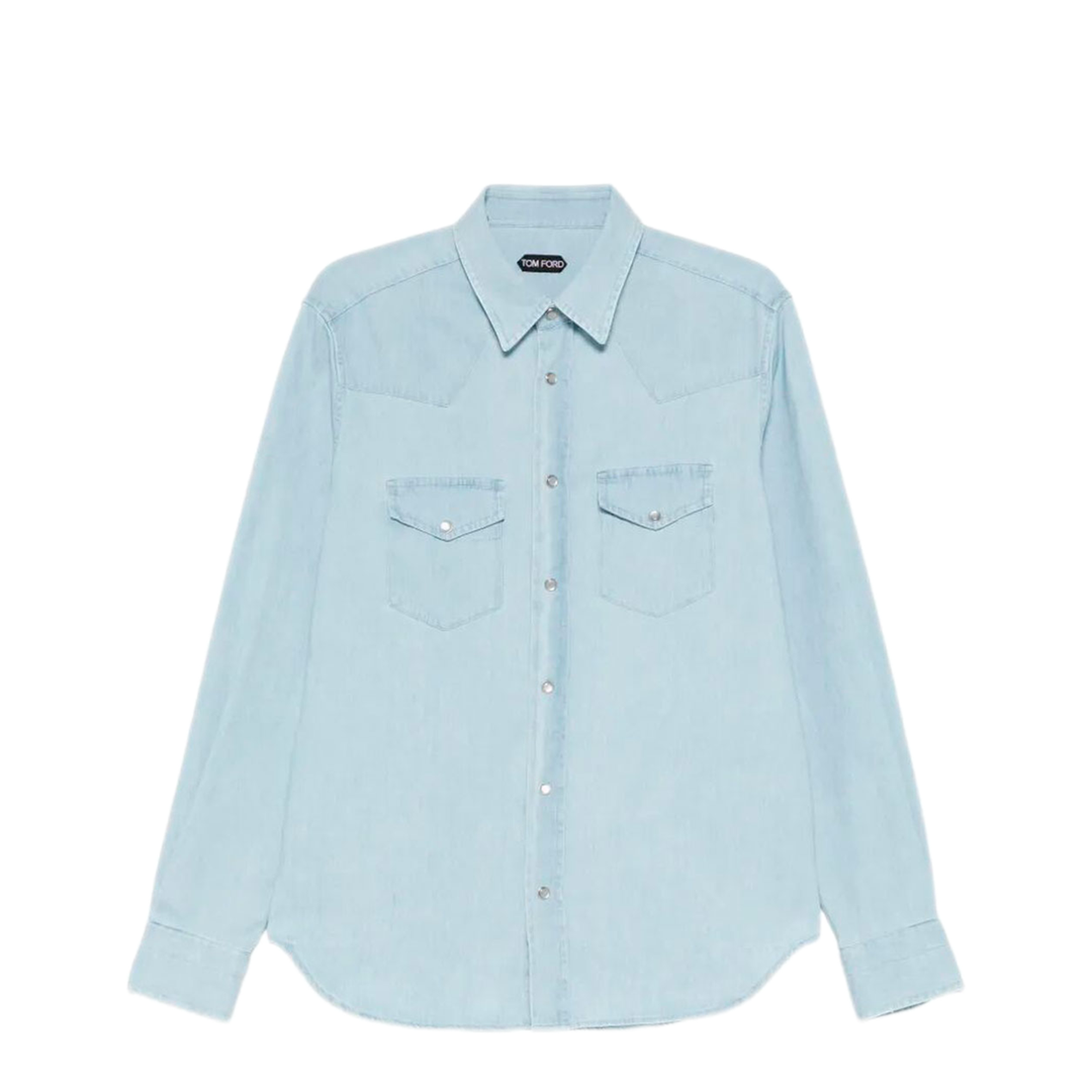 MAYFEYR - Tom Ford - Denim Chambray Western Shirt - HDS001FMC315UAN