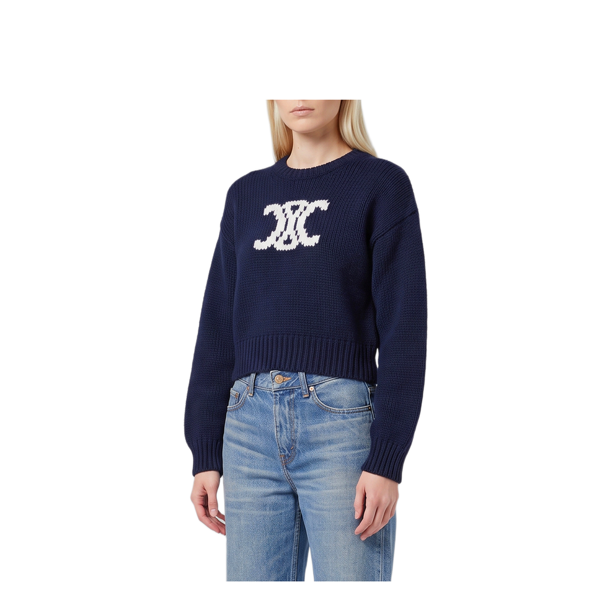 MAYFEYR - Celine - Crew Neck Cotton Sweater - RY0ZX3T2707MW