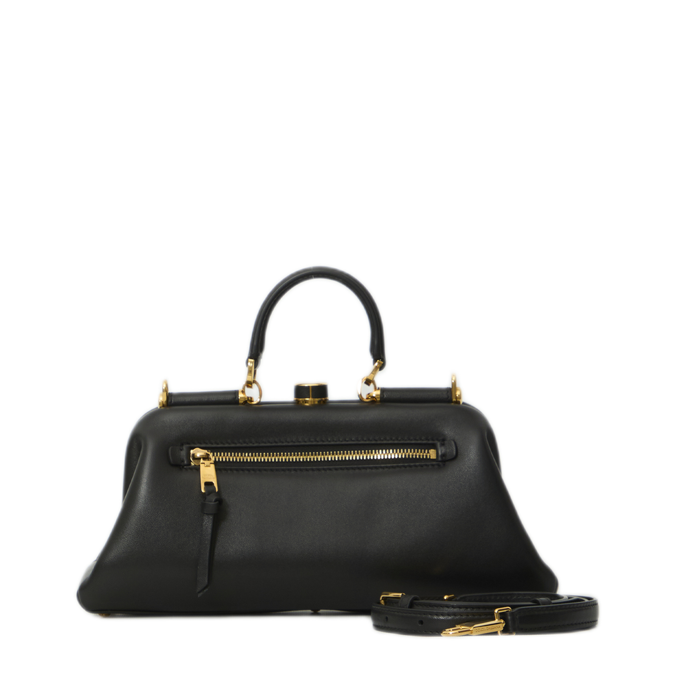 MAYFEYR - Dolce & Gabbana - Black Lambskin Shoulder Bag - BB7986BF98480999