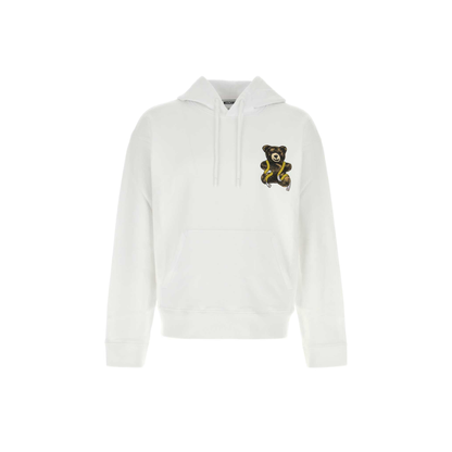 MAYFEYR - Moschino - White Cotton Sweatshirt - 262ZZ170352281001