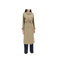 Stella McCartney sustainable cotton double-breasted trench