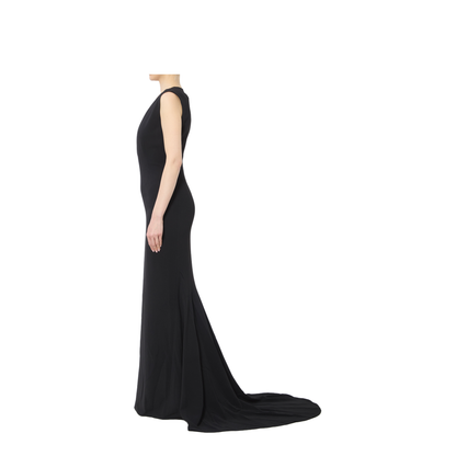 MAYFEYR - Solace London - Althea Maxi Dress - OS47005BLACK