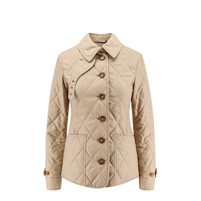 Fernleigh Quilted Jacket With Check Lining