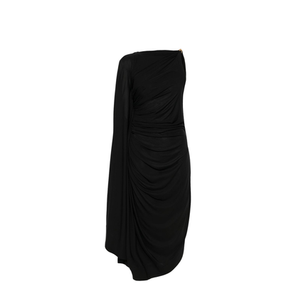 Viscose Jersey Draped Dress