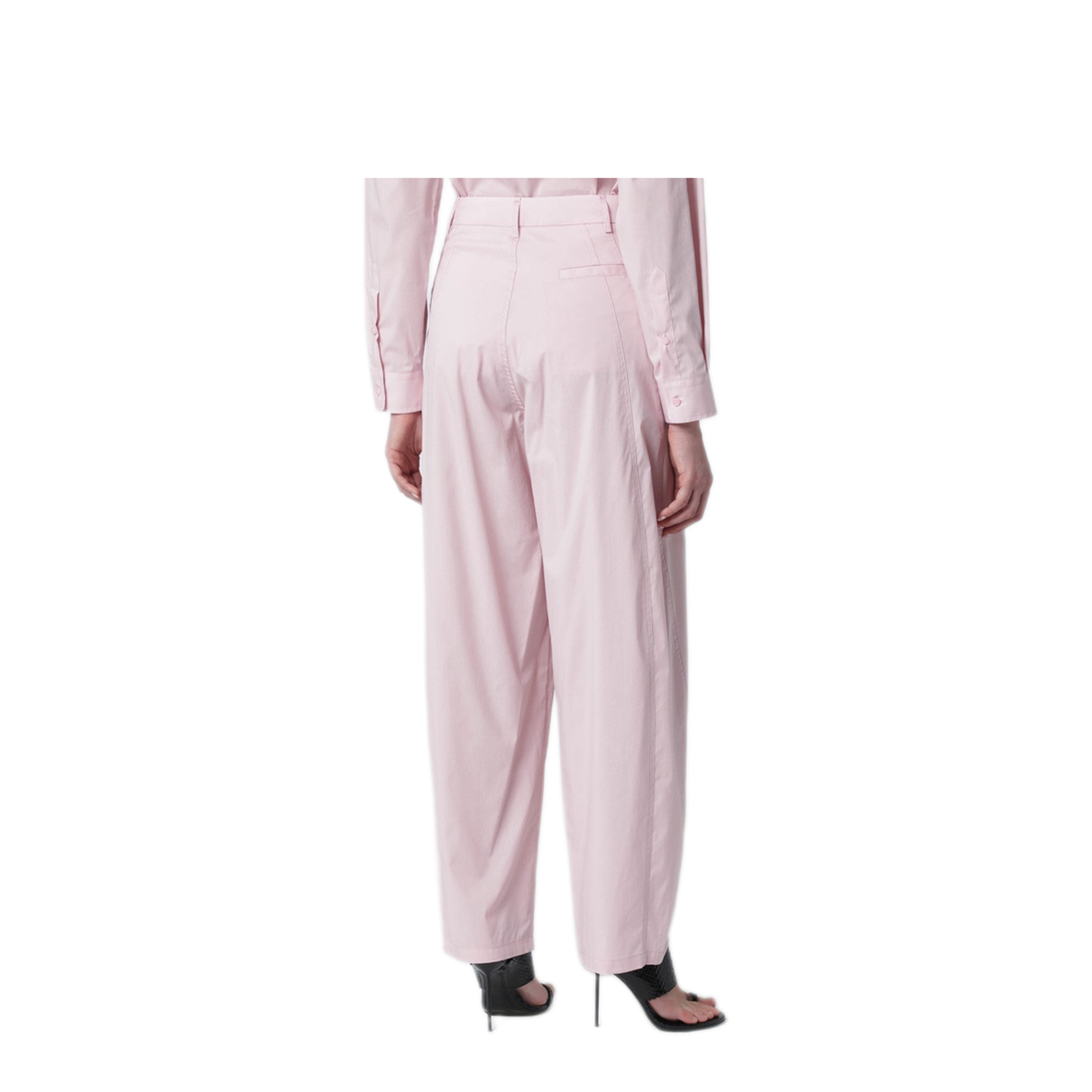 MAYFEYR - Darkpark - Pink Cotton Trousers - WTR36FAC1340030