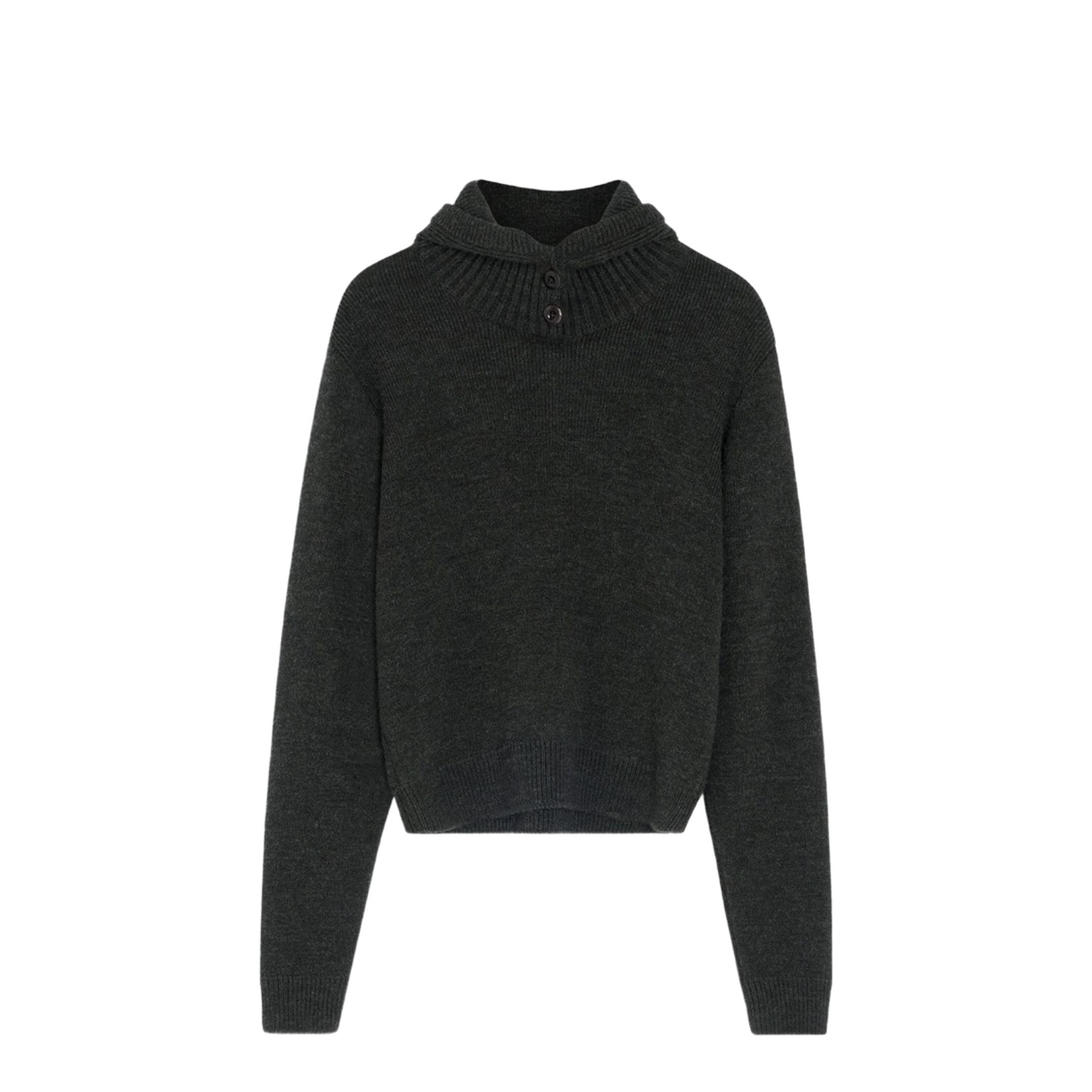 Dark Espresso Hooded Sweater