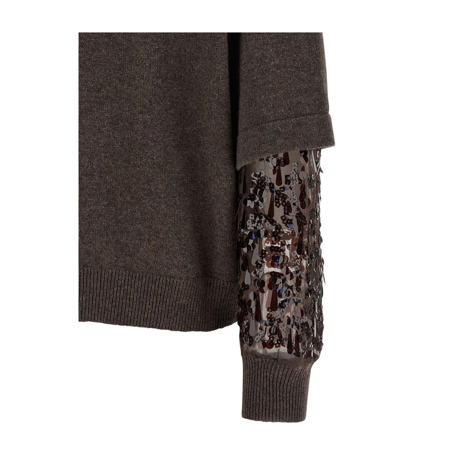 V-Necked Sweater