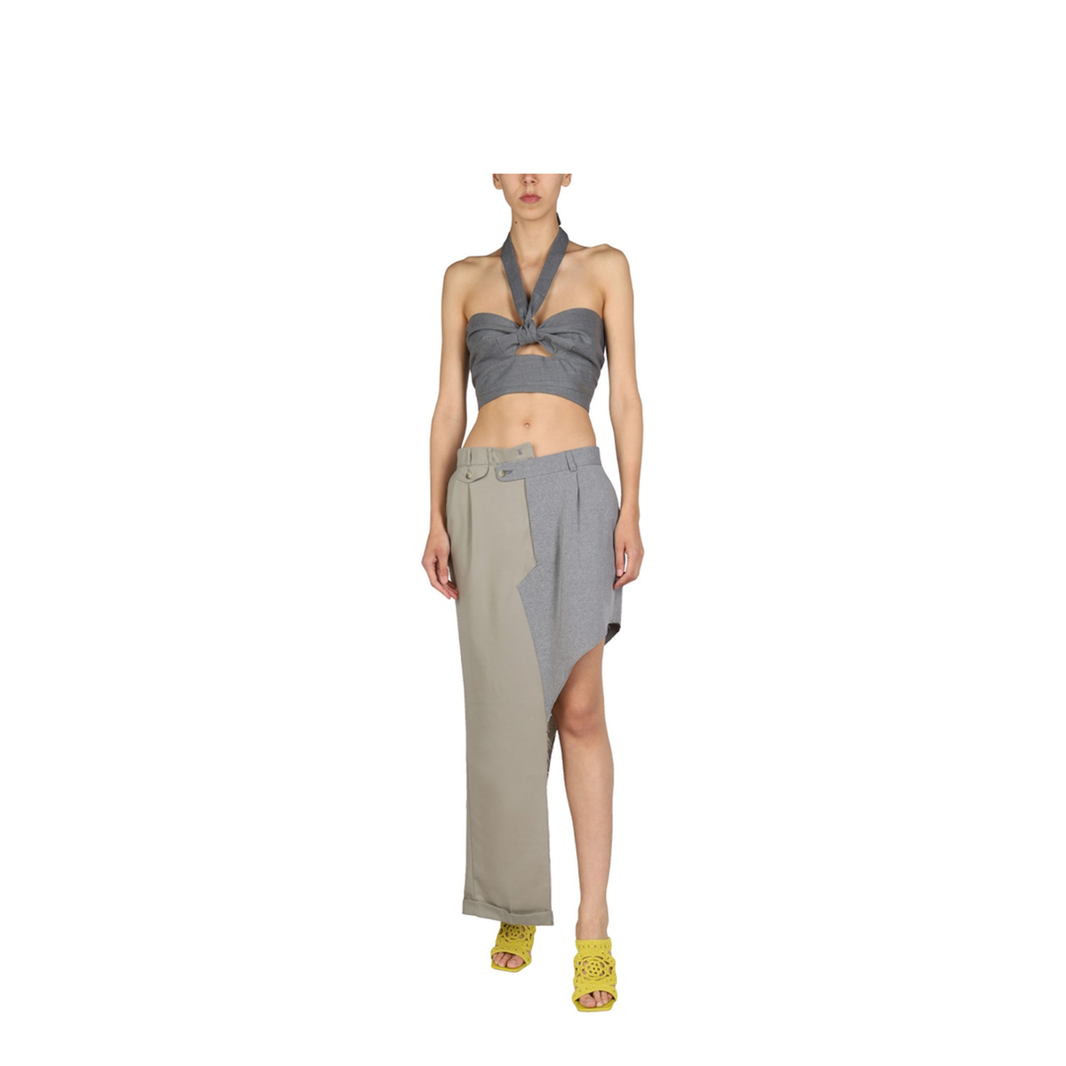 MAYFEYR - 1OFF - Top With Crossed Straps - 111312101A